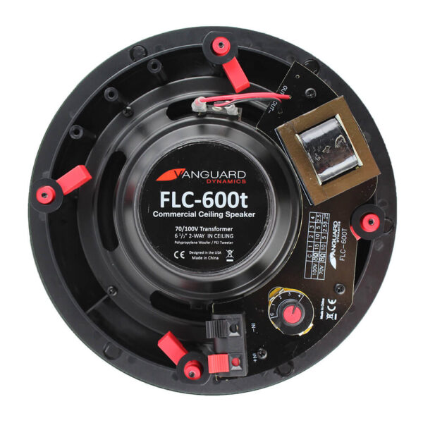 FLC-600T 6 inch Commercial In-Ceiling Speaker-back
